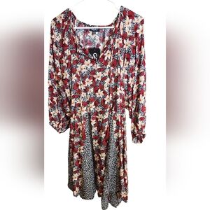 Nwt GiGiO floral midi dress